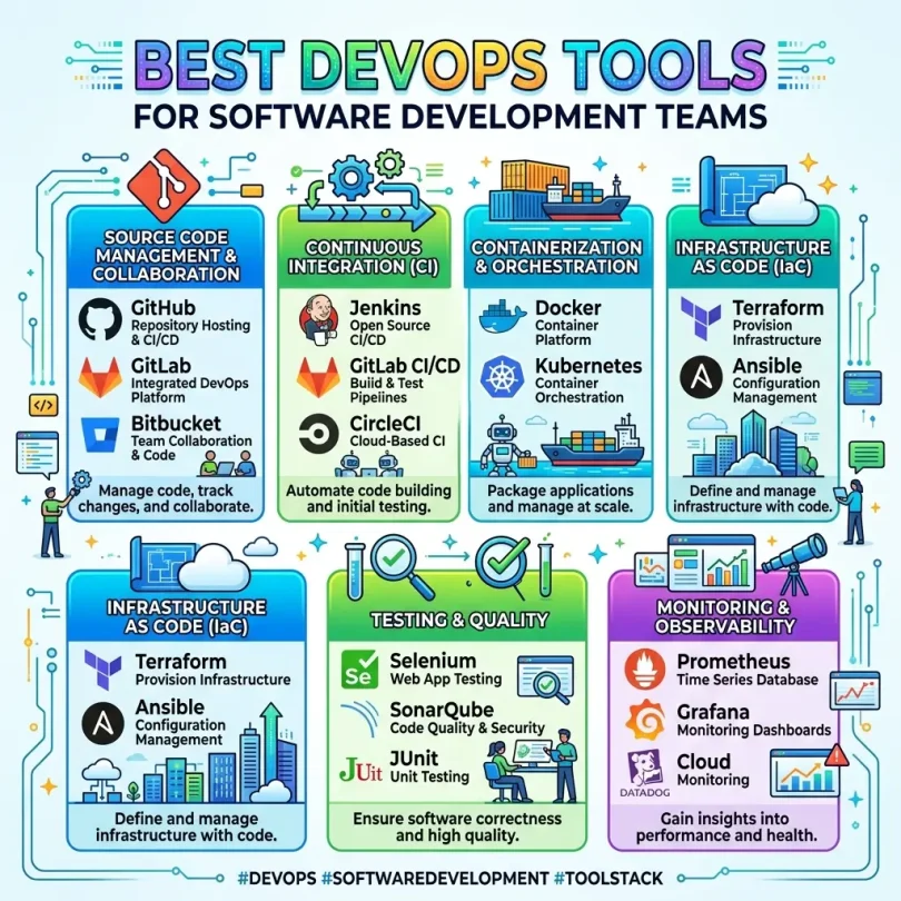 Best DevOps Tools for Software Development Teams